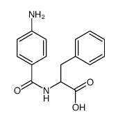 2-[(4-aminobenzoyl)amino]-3-phenylpropanoic acid结构式