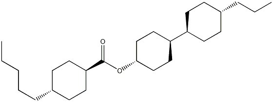 [反式[反式(反式)]]-4-戊基环己烷羧酸 4'-丙基[1,1'-联环己烷]-4-基酯图片
