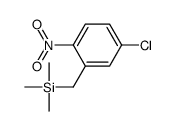 (5-chloro-2-nitrophenyl)methyl-trimethylsilane Structure