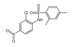 N-(2-chloro-4-nitrophenyl)-2,4-dimethylbenzenesulfonamide Structure