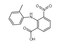 3-NITRO-2-O-TOLYLAMINO-BENZOIC ACID structure