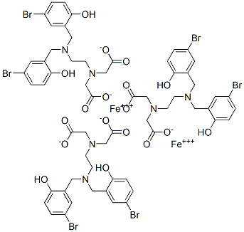 iron(III) N,N'-bis(5-bromo-2-hydroxybenzyl)ethylenediamindiacetic acid picture