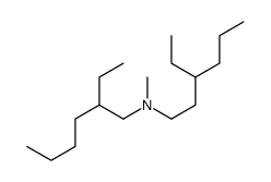 Amines, bis(C8-20-branched and linear alkyl)methyl结构式