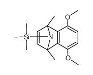 5,8-dimethoxy-1,4-dimethyl-9-(trimethylsilyl)-1,4-dihydro-1,4-epiminonaphthalene Structure