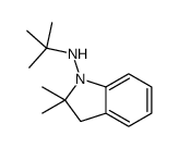 N-tert-butyl-2,2-dimethyl-3H-indol-1-amine Structure