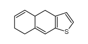 5,6,8a,9-tetrahydronaphtho[2,3-b]thiophene结构式