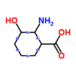 Phenoxy,2-amino-3-carboxy- structure