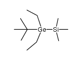 (t-Bu)Et2GeSiMe3结构式