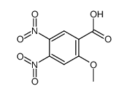 2-methoxy-4,5-dinitrobenzoic acid Structure