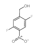 (2,5-Difluoro-4-nitrophenyl)methanol structure