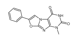 1-methyl-7-phenyloxazolo[2,3-f]purine-2,4(1H,3H)-dione结构式