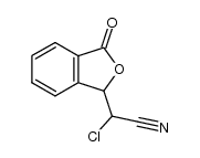 3-cyanochloromethylphthalide结构式