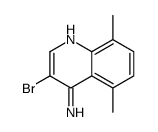 4-Amino-3-bromo-5,8-dimethylquinoline Structure