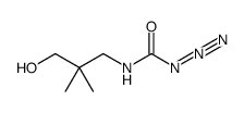 (3-hydroxy-2,2-dimethylpropyl)carbamoylazide Structure