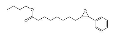 butyl 8-(3-phenyloxiran-2-yl)octanoate结构式