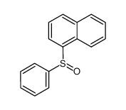 1-(phenylsulfinyl)naphthalene结构式