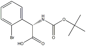 (S)-N-BOC-2-氨基-2-(2-溴苯基)乙酸图片