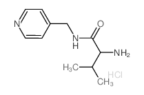 2-Amino-3-methyl-N-(4-pyridinylmethyl)butanamide hydrochloride Structure