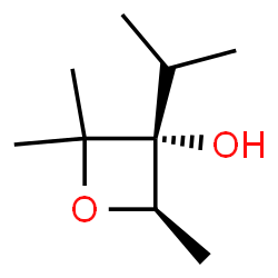 3-Oxetanol,2,2,4-trimethyl-3-(1-methylethyl)-,cis-(9CI) structure