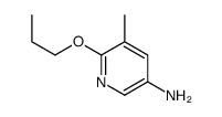 5-methyl-6-propoxypyridin-3-amine Structure