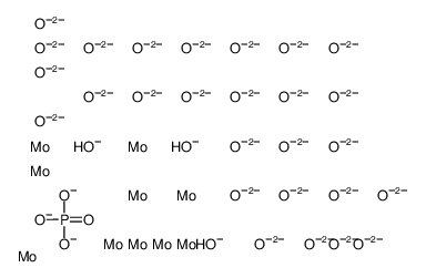 molybdenum,oxygen(2-),trihydroxide,phosphate结构式