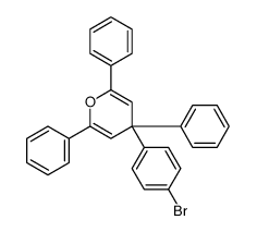 4-(4-bromophenyl)-2,4,6-triphenylpyran结构式