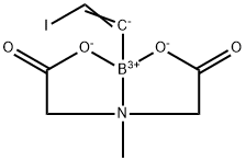trans-2-Iodovinylboronic acid MIDA ester结构式