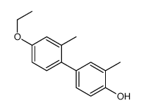 4-(4-ethoxy-2-methylphenyl)-2-methylphenol结构式