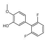 5-(2,6-difluorophenyl)-2-methoxyphenol结构式