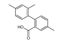 2-(2,4-dimethylphenyl)-5-methylbenzoic acid结构式