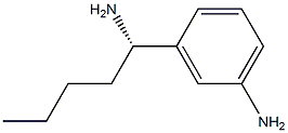 3-((1S)-1-AMINOPENTYL)PHENYLAMINE Structure