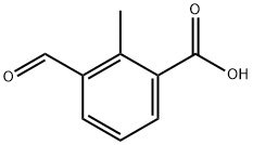 3-Formyl-2-methylbenzoic acid结构式