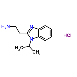 [2-(1-Isopropyl-1H-benzimidazol-2-yl)ethyl]amine dihydrochloride Structure