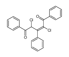 2,4-dichloro-1,3,5-triphenylpent-2-ene-1,5-dione结构式