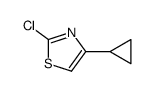 2-氯-4-环丙基噻唑结构式