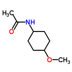 N-(4-Methoxycyclohexyl)acetamide结构式