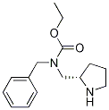 Ethyl-(S)-1-pyrrolidin-2-ylMethyl-carbaMic acid benzyl ester结构式