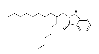 N-(2-hexyldecyl)phthalimide结构式