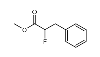2-fluoro-3-phenyl propane-1-oate de methyle结构式