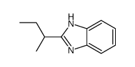 1H-Benzimidazole,2-(1-methylpropyl)-(9CI) structure