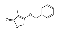 4-methyl-3-phenylmethoxy-2H-furan-5-one Structure