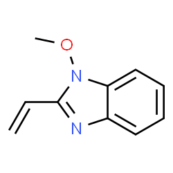 1H-Benzimidazole,2-ethenyl-1-methoxy-(9CI) structure
