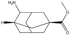 Methyl cis-4-AMino-1-AdaMantane Carboxylate Structure