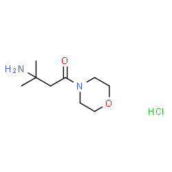 3-amino-3-methyl-1-morpholinobutan-1-one hydrochloride picture