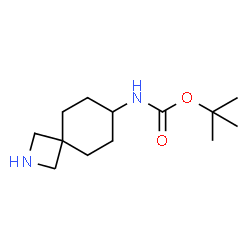 tert-butyl N-{2-azaspiro[3.5]nonan-7-yl}carbamate Structure
