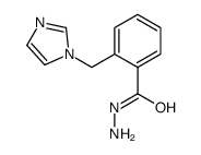 2-(imidazol-1-ylmethyl)benzohydrazide结构式