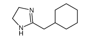 2-(cyclohexylmethyl)-4,5-dihydro-1H-imidazole Structure