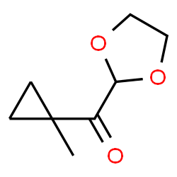 Methanone,1,3-dioxolan-2-yl-(1-methylcyclopropyl)- (9CI)结构式