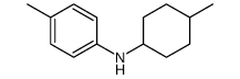 4-methyl-N-(4-methylcyclohexyl)aniline Structure