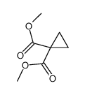 CYCLOPROPANE-1,1-DICARBOXYLIC ACID DIMETHYL ESTER结构式